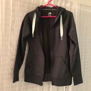 North Face zip up sweater